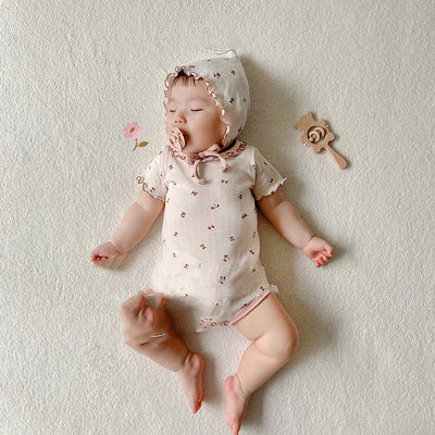 Pantalones Cortos Estampado Floral para Bebé Niño y Niña - Image 7