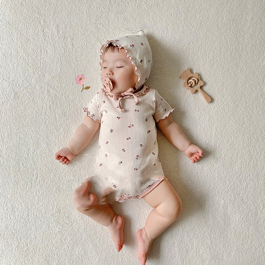 Pantalones Cortos Estampado Floral para Bebé Niño y Niña - Image 10