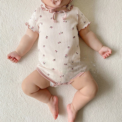 Pantalones Cortos Estampado Floral para Bebé Niño y Niña - Image 5