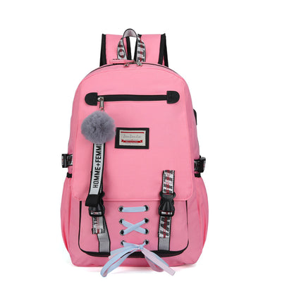 Mochila Escolar Coreana para Mujer - Bolsa de Viaje Versátil y Moderna