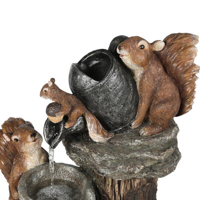 Estatua Decorativa Familia de Patos para Jardín - Image 4
