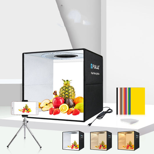Aro de Luz LED Portátil 40cm Plegable para Estudio - Image 9