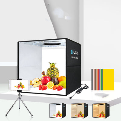 Aro de Luz LED Portátil 40cm Plegable para Estudio