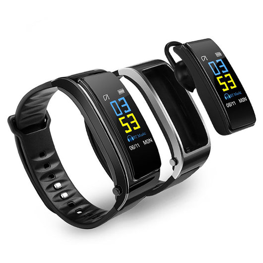 Pulsera Inteligente 2 en 1 con Auriculares Bluetooth y Monitor de Salud - Image 2