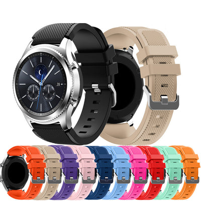 Correa de Silicona Twill para Samsung Gear S3, Galaxy Watch 4 y 46mm