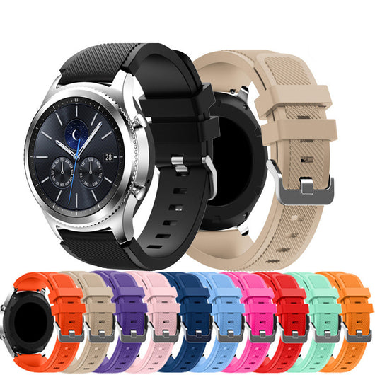 Correa de Silicona Twill para Samsung Gear S3, Galaxy Watch 4 y 46mm