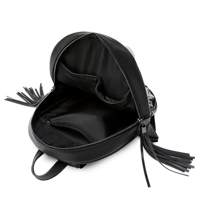 Mochila Punk con Detalles en Relieve 3D - Image 6