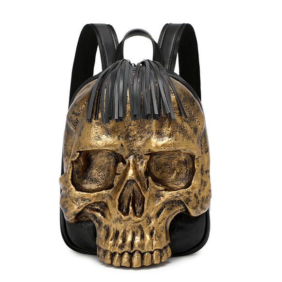 Mochila Punk con Detalles en Relieve 3D