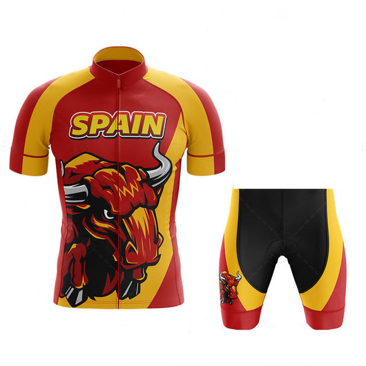 Conjunto de Jersey y Pantalón Corto para Ciclismo Unisex - Image 43