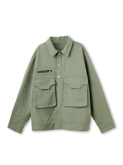 Chaqueta de Trabajo Hombre Corte Relajado - Image 5