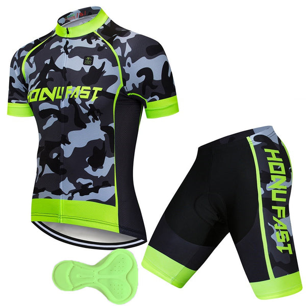 Conjunto de Ciclismo Transpirable para Hombre y Mujer