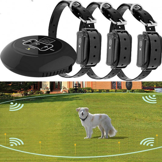 Collar Adiestramiento Electrónico Anti-Ladridos para Perros
