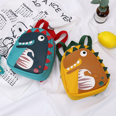 Mochila Infantil Antideslizante Dinosaurio Adorable - Resistente y Segura