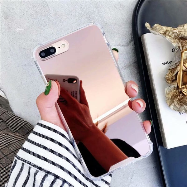 Funda Espejo para Celular - Protección Elegante y Reflectante
