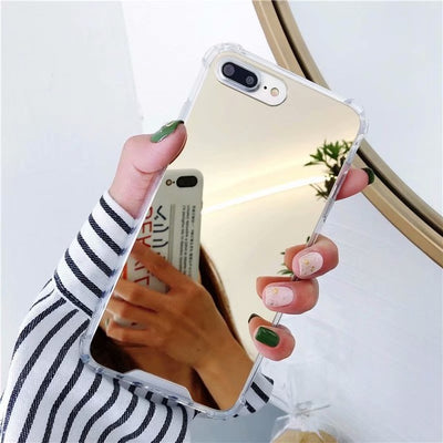 Funda Espejo para Celular - Protección Elegante y Reflectante - Image 4