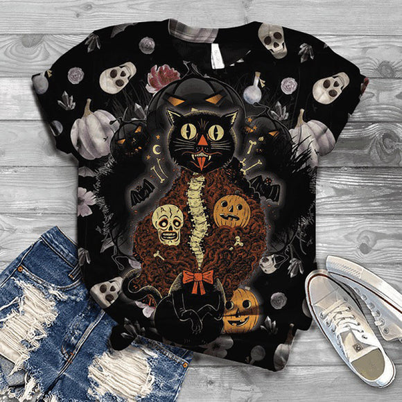 Camiseta Retro Halloween Unisex - Diseño Clásico para Hombre y Mujer