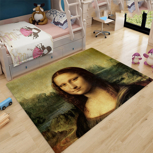 Puf Otomán Cuadro Famoso - Diseño Arte Clásico para Sala - Image 2