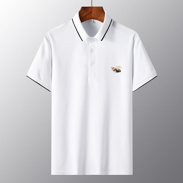 Camisa Polo LED de Manga Corta para Hombre - Casual Business