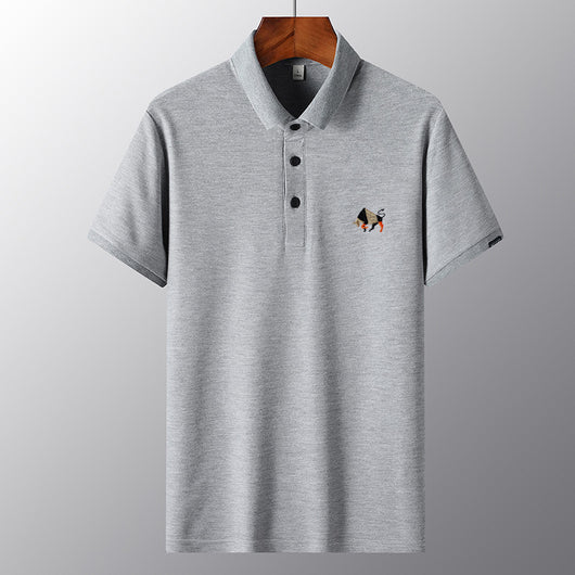 Camisa Polo LED de Manga Corta para Hombre - Casual Business - Image 3