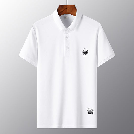 Camisa Polo LED de Manga Corta para Hombre - Casual Business - Image 9