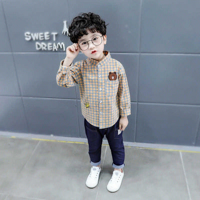 Camisa Formal de Manga Larga para Niño - Colección Primavera Premium - Image 8
