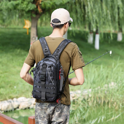 Mochila de Pecho Deportiva con Gran Capacidad para Viajes - Image 9