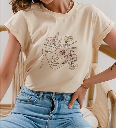 Blusa Estampada con Puños Ajustados - Image 4