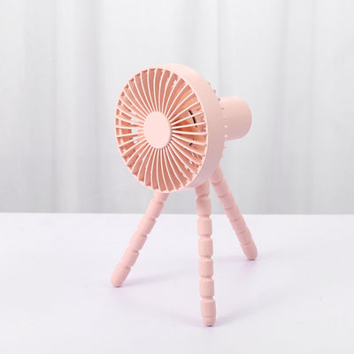 Ventilador de Escritorio Portátil con Trípode y Cabezal Ajustable Compatible con Apple - Image 16