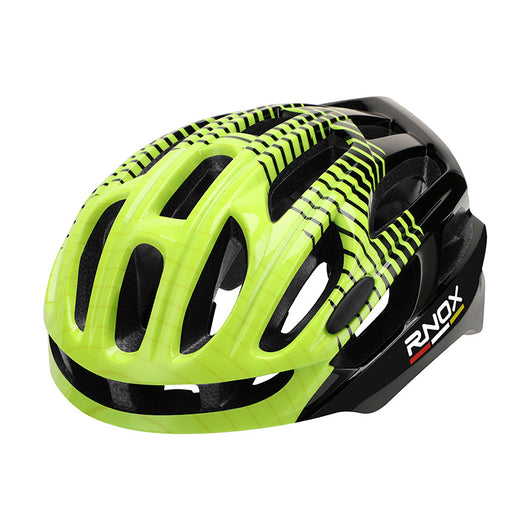 Casco Eléctrico para Bicicleta con Diseño de Rayas Deportivas - Image 13