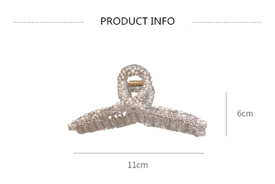 Pinza para Cabello Perla Tiburón Grande - Image 8