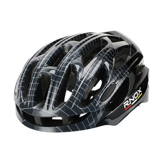Casco Eléctrico para Bicicleta con Diseño de Rayas Deportivas - Image 6
