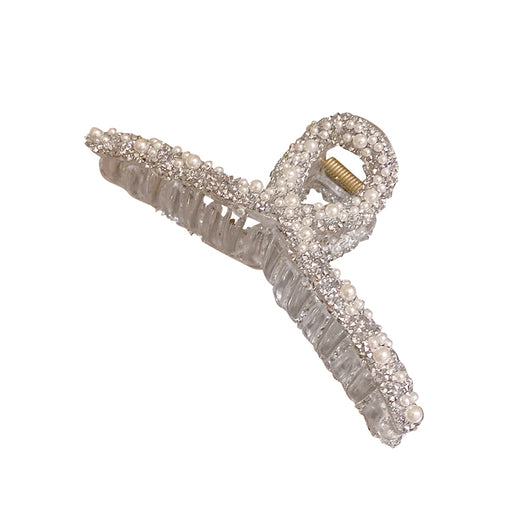 Pinza para Cabello Perla Tiburón Grande