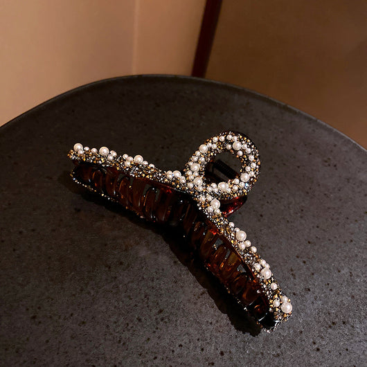 Pinza para Cabello Perla Tiburón Grande - Image 7