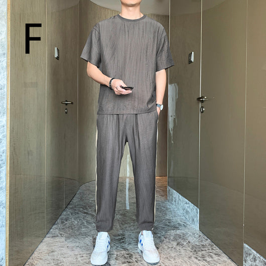 Set de 2 Camisetas Manga Corta Seda Helada Tide para Niños y Adolescentes - Image 24