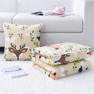 Almohada Manta 2 en 1 Personalizable con Logo - Cojín Multifuncional para Oficina y Descanso - Image 21