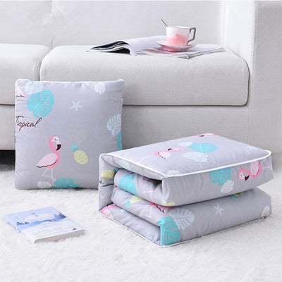 Almohada Manta 2 en 1 Personalizable con Logo - Cojín Multifuncional para Oficina y Descanso - Image 13