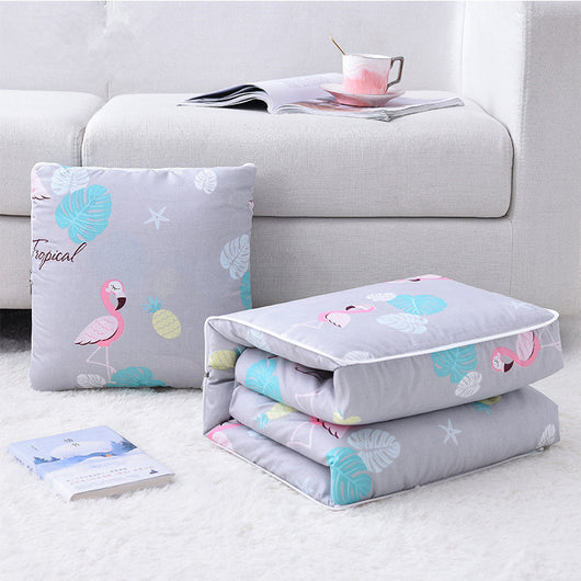 Almohada Manta 2 en 1 Personalizable con Logo - Cojín Multifuncional para Oficina y Descanso - Image 13