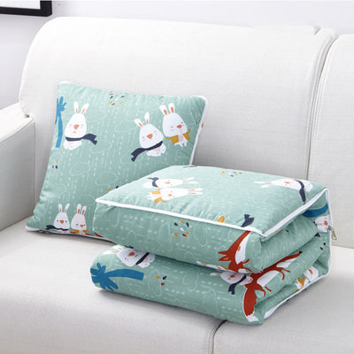 Almohada Manta 2 en 1 Personalizable con Logo - Cojín Multifuncional para Oficina y Descanso - Image 12