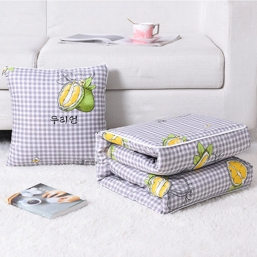 Almohada Manta 2 en 1 Personalizable con Logo - Cojín Multifuncional para Oficina y Descanso - Image 11