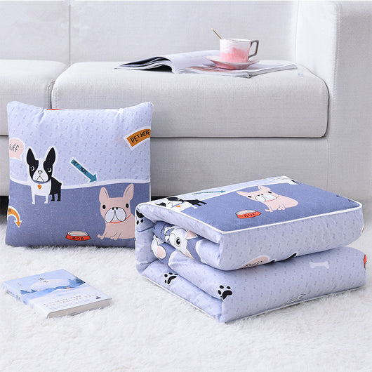 Almohada Manta 2 en 1 Personalizable con Logo - Cojín Multifuncional para Oficina y Descanso - Image 15