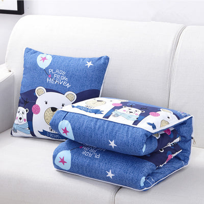 Almohada Manta 2 en 1 Personalizable con Logo - Cojín Multifuncional para Oficina y Descanso - Image 22