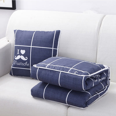 Almohada Manta 2 en 1 Personalizable con Logo - Cojín Multifuncional para Oficina y Descanso - Image 20