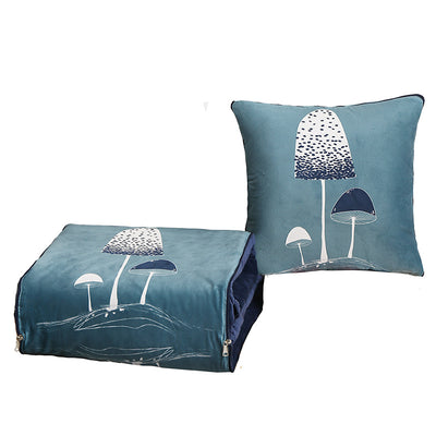 Almohada de Terciopelo Cristal Acolchada - Cojín Multifuncional para Auto y Sofá