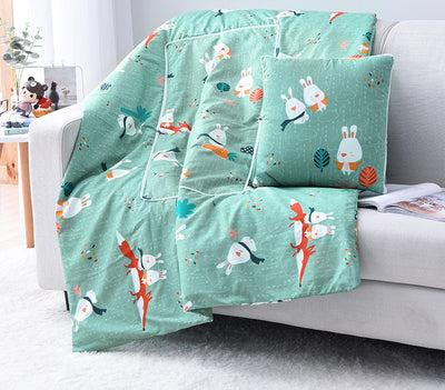 Almohada Manta 2 en 1 Personalizable con Logo - Cojín Multifuncional para Oficina y Descanso - Image 6