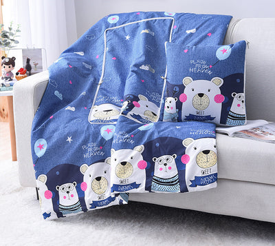 Almohada Manta 2 en 1 Personalizable con Logo - Cojín Multifuncional para Oficina y Descanso - Image 10
