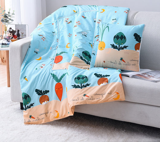 Almohada Manta 2 en 1 Personalizable con Logo - Cojín Multifuncional para Oficina y Descanso - Image 9
