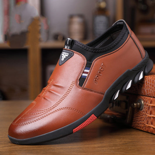 Zapatos Casuales de Cuero para Hombre con Aumento de Altura Interno y Transpirabilidad - Image 7