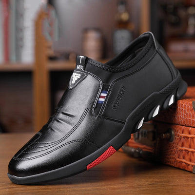 Zapatos Casuales de Cuero para Hombre con Aumento de Altura Interno y Transpirabilidad - Image 9