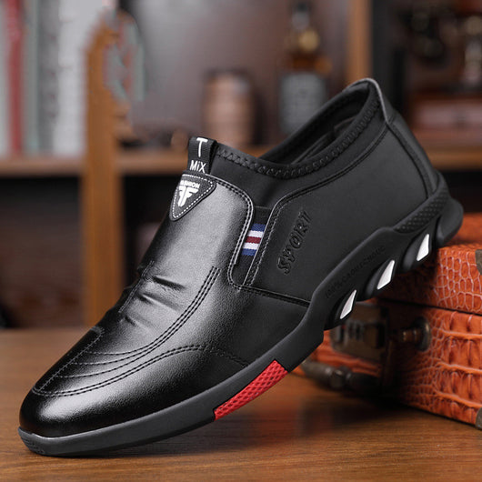 Zapatos Casuales de Cuero para Hombre con Aumento de Altura Interno y Transpirabilidad - Image 2