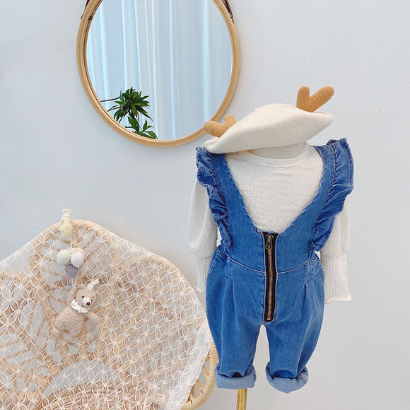 Overol Suelto de Moda para Niña